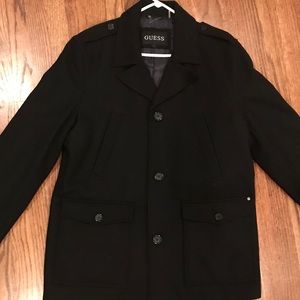 Lightly worn Men’s Guess Pea Coat
